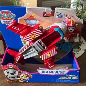 PAW Patrol Air Rescue Marshall Hydro Plane - Red and Gray